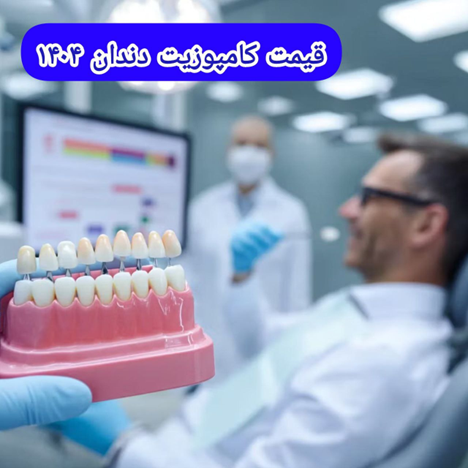 هزینه کامپوزیت دندان
